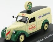 Edicola Fiat 1100 Elr Van Galbani Certosino Deposito Di Milano 1951 1:43 Cream Green