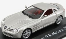 Edicola Mercedes benz Slr Mclaren 2003 - Con Vetrina - S vitrínou 1:43 Silver