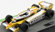 Edicola Renault F1 Rs10 N 15 Sezóna 1979 Jean Pierre Jabouille 1:43 žltá biela