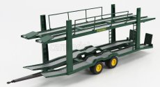 Edicola Trailer Rimorchio Trailer For Pegaso 1060l Truck Car Transporter Tradisa Bisarca 1969 1:43 Green Yellow