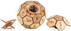 EscapeWelt 3D drevené puzzle Quest Ball zložené