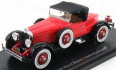 Esval model Stutz Black Hawk Speedster Closed 1928 1:43 Red Black