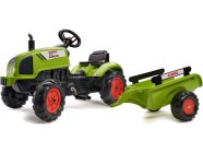 FALK – Šliapací traktor Claas Arion 410 s vlečkou