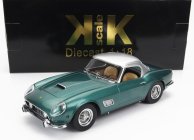 Ferrari 250gt California Spider v mierke kk s pevnou strechou 1960 1:18 zelená so striebornou