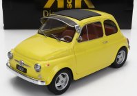 Fiat 500 F Custom 1968 v mierke 1:12 žltá