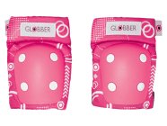 Globber – chrániče Junior XXS Fuchsia Shapes