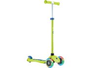 Globber - Scooter Primo Plus Lights V2 Lime Green/Navy Blue