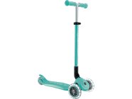 Globber - Scooter Primo Plus Lights V2 skladací Dark Mint/Mint