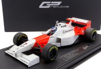 Gp-repliky Mclaren F1 Mp4/11 3.0l V10 Central Wing Marlboro Mercedes Team N 7 6th Monaco Gp 1996 S figúrkou pilota Mika Hakkinena - Con Vetrina - S vitrínou 1:18 Červená biela