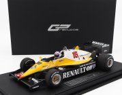 Gp-repliky Renault F1 Re40 N 15 Winner French Gp Paul Richard (pole position a najrýchlejšie kolo) (s figúrkou pilota) 1983 Alain Prost - Con Vetrina - s vitrínou 1:18 Black Yellow White