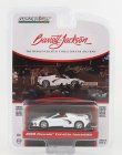 Greenlight Chevrolet Corvette Spider 1957 2020 - Barrett Jackson 1:64 Biela