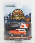 Greenlight Dodge Ramcharger Se 1977 - Skvelá príroda 1:64 Oranžová biela