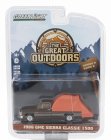 Greenlight GMC Sierra Classic 1500 Pick-up Camper 1986 1:64 Hnedý