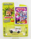 Greenlight Jeep Dj-5 Topps Doručovacia služba 1975 1:64 Biela červená