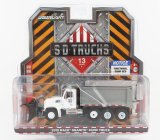 Greenlight Mack Granite Dump Truck Cassone Ribaltabile 4-assi 2019 - Spazzaneve - Snehový pluh 1:64 bielo strieborný