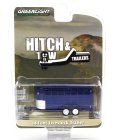 Greenlight Trailer 14-foot Livestock - Trasporto Animali Bestiame 1:64 Blue