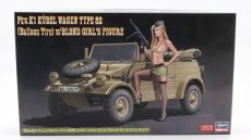 Hasegawa Volkswagen Type 82 Cabriolet Open Military 1940 1:24 /