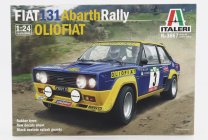 Italeri Fiat 131 Abarth Olio Fiat N 3 1976 M.alen - I.kivimaki 1:24 /