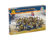 Italeri figúrky – britská pechota a Sepoys (1:72)