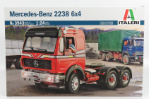 Italeri Mercedes benz 2238 6x4 ťahač 3-assi 1990 1:24 /