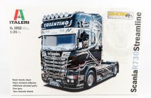 Italeri Scania R730 ťahač Streamline 2-assi 2011 1:24 /