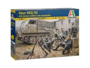 Italeri Steyr RSO/01 s nemeckými vojakmi (1:35)