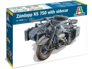 Italeri Zündapp KS 750 so sajdkárou (1:9)