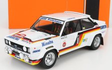 Ixo-models Fiat 131 Abarth N 1 Rally Hunsruck 1979 W.rohrl - C.geistdoerfer 1:18 Biela