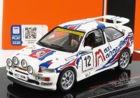 Ixo-models Ford england Escort Rs Cosworth (nočná verzia) N 12 Rally Barum 1996 V.blahna - I.hruby 1:43 Biela modrá červená