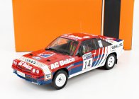 Ixo-models Opel Manta B 400 N 14 Rally Rac Lombard 1985 J.mcrae - I.grindrod 1:18 Červená modrá biela