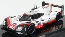 Ixo-models Porsche 919 Hybrid 2.0l Turbo V4 Team Porsche N 2 Winner 24h Le Mans 2017 T.bernhard - E.bamber - B.hartley 1:43 Biela červená čierna