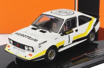 Ixo-models Škoda 160rs Mtx N 1 Rally Příbram 1984 V.blahna - P.scovanek 1:43 Biela Čierna Žltá