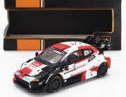 Ixo-models Toyota Yaris Gr Hybrid Rally1 Team Toyota Gazoo Racing Wrt N 33 7th Rally Croatia 2023 Elfyn Evans - Scott Martin 1:43 Biela červená čierna