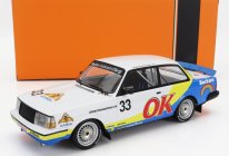 Ixo-models Volvo 240 Turbo Team Beckers N 33 Zolder Etcc 1985 P.g.andersson - G.petersson - M.linden 1:18 Biela Žltá Modrá