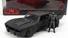 Jada Batman Batmobil s figúrkou 2022 - The Batman Movie 1:24 Matt Black