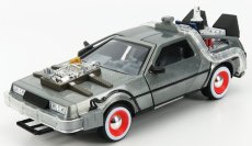 Jada De lorean Time Machine - Back To The Future 3 - Ritorno Al Futuro 3 1:24 Silver