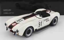 Kyosho Ford usa Shelby Cobra 427 S/c Spider Essex Wire N 91 500km Bridgehampton 1965 S.scott 1:18 Biela