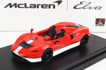 LCD model Mclaren Elva 2020 1:64 Červená biela