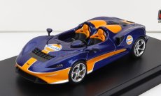 LCD model Mclaren Elva Gulf Livery 2020 1:64 Modrá oranžová