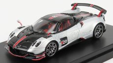 LCD model Pagani Huayra Bc Roadster N 20 2017 1:64 Silver Black