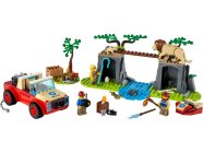 LEGO City – Záchranárske terénne auto do divočiny