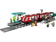 LEGO City - zastávka električky a autobusu v centre mesta