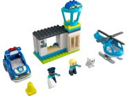 LEGO DUPLO - Policajná stanica a vrtuľník