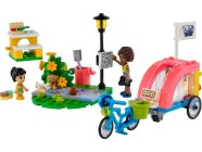 LEGO Friends - Záchranársky pes na bicykli