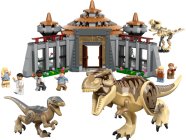 LEGO Jurský svet - Návštevnícke centrum: útok T-rexa a raptora