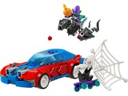 LEGO Marvel - Spider-Manovo pretekárske auto a Venom Green Goblin