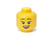 LEGO Storage Head small – šťastné dievča