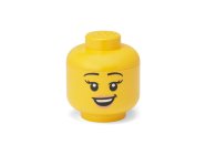 LEGO Storage Head mini – šťastné dievča