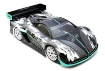 Lexanová karoséria číra BLITZ 1/8 GT5 ZONDA vrátane krídla, hrúbka 0,7 mm