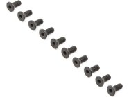 Losi skrutka Flat Head M4x10mm (10)